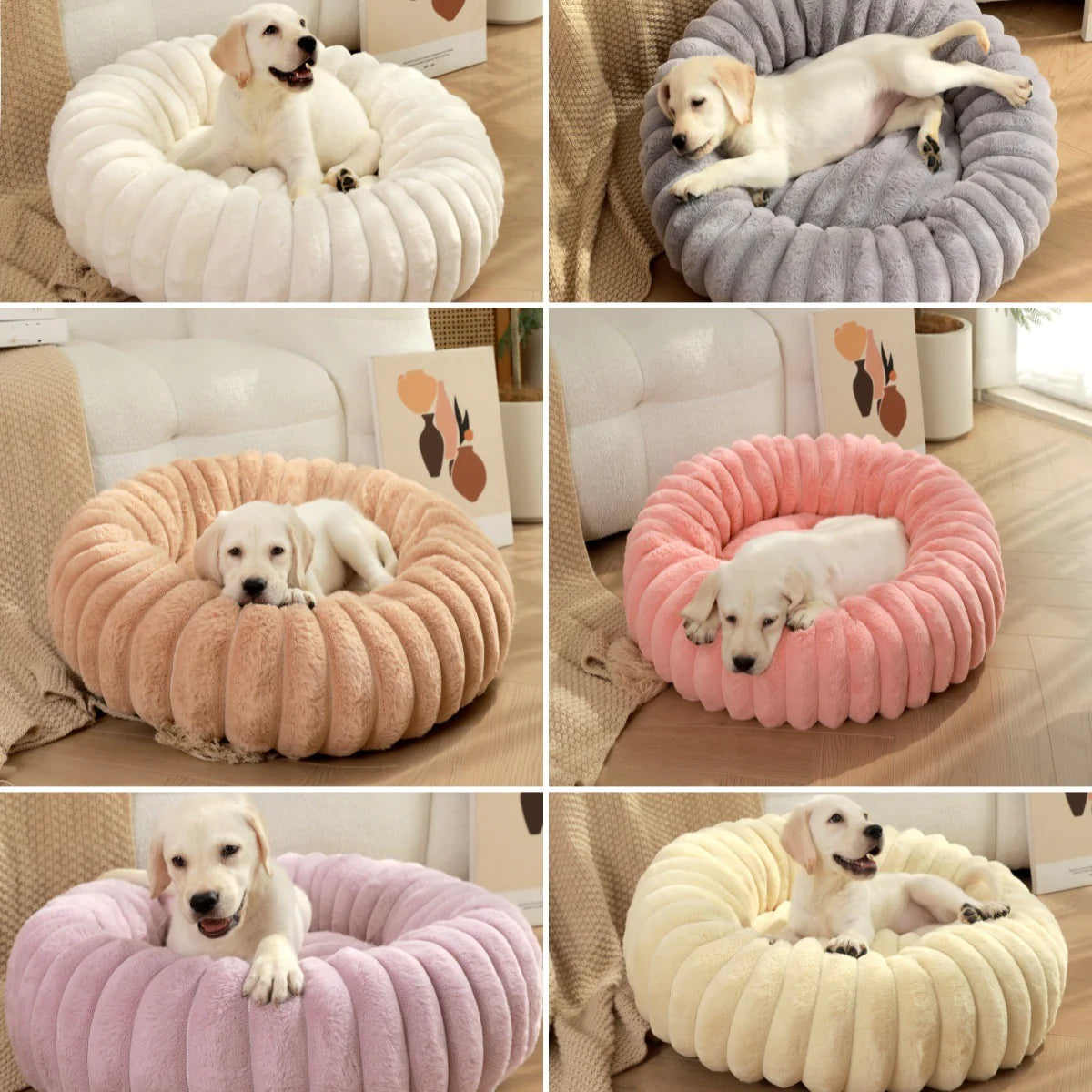 Cozy Plush Pet Nest