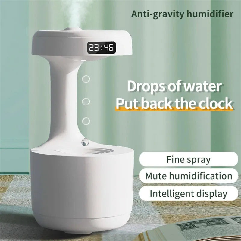 DreamMist Anti-Gravity Humidifier & Clock