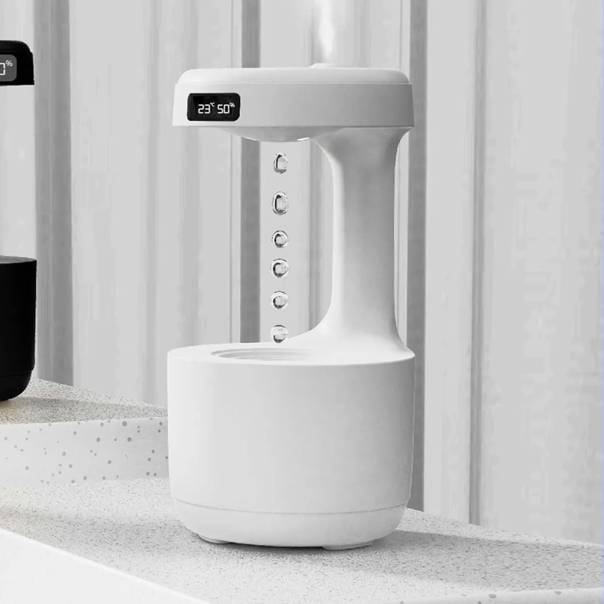 DreamMist Anti-Gravity Humidifier & Clock