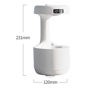 DreamMist Anti-Gravity Humidifier & Clock